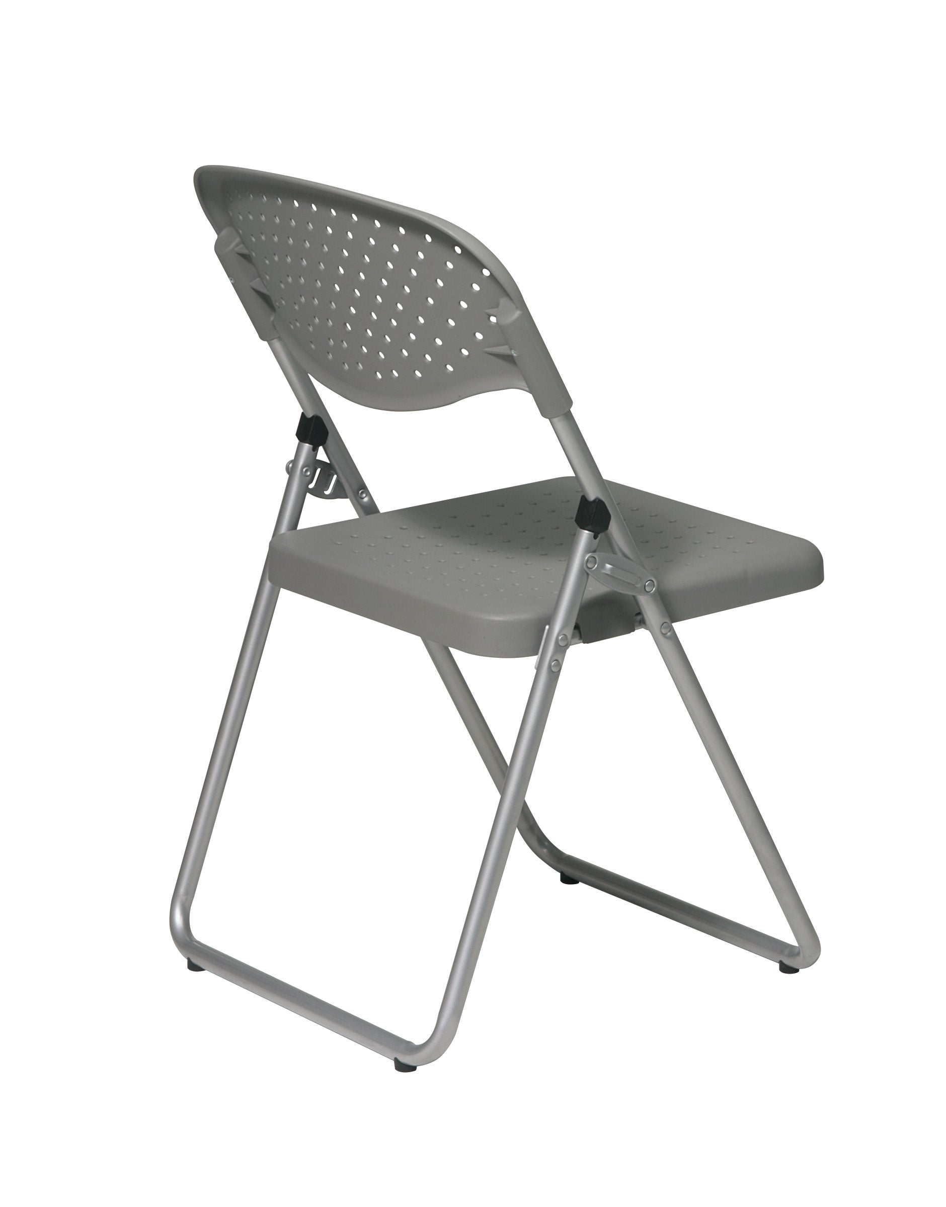 Folding Chair with Plastic Seat and Back